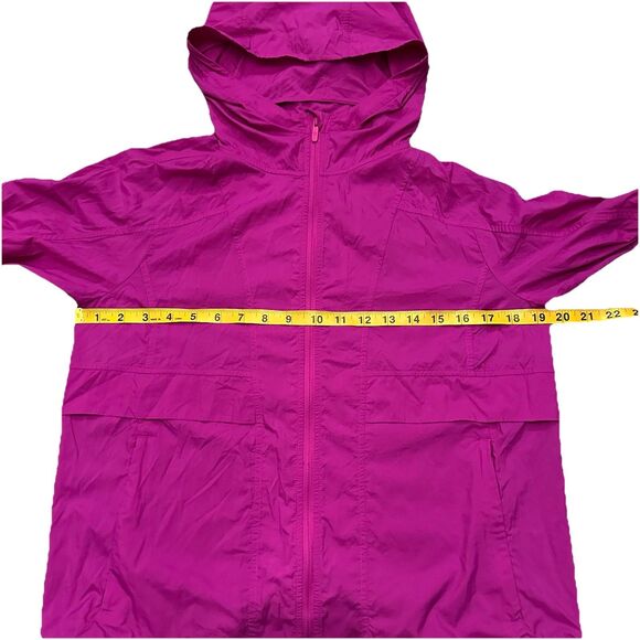 Lululemon Hood Lite Packable Jacket 4 Windbreaker Rain Lightweight Vent Run Gym - Picture 11 of 12